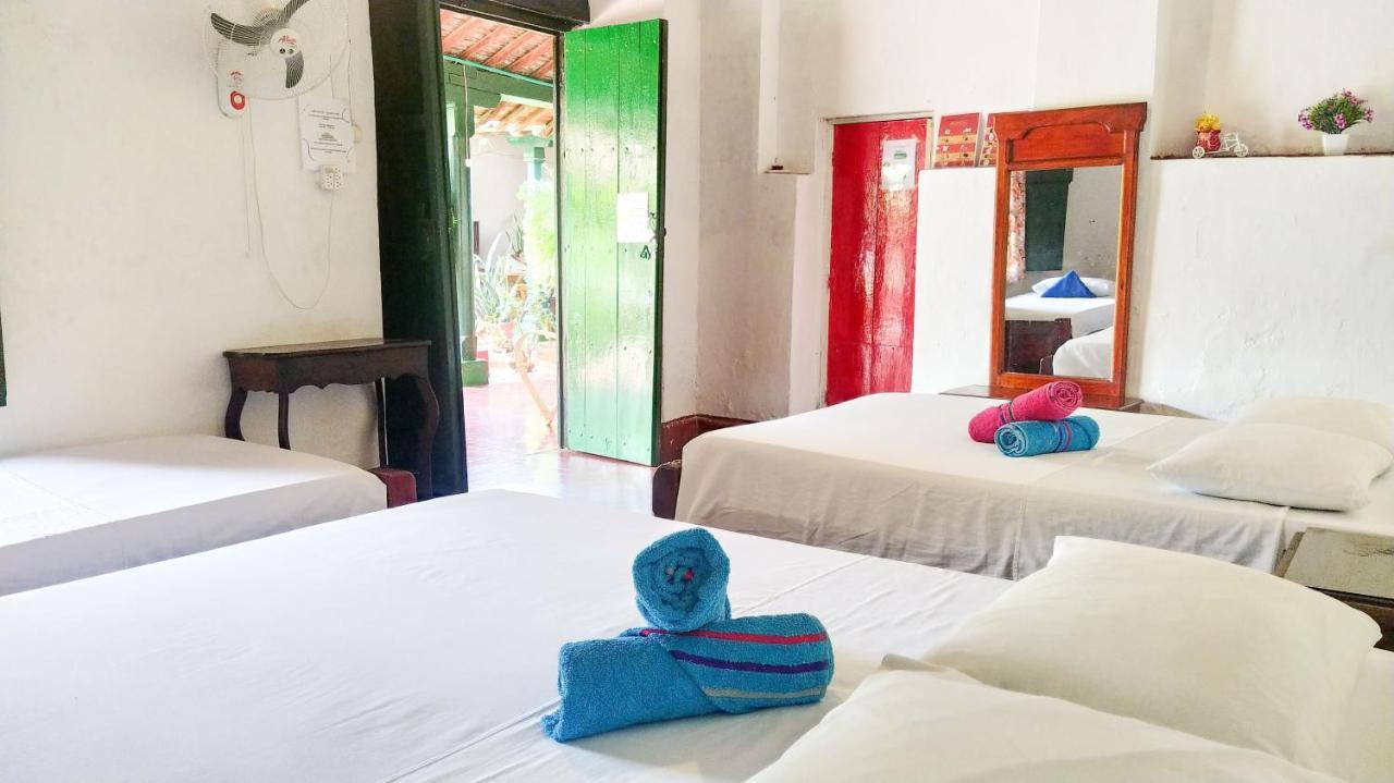 Ferienwohnung Cafe Mompox - Colonial House Exterior foto