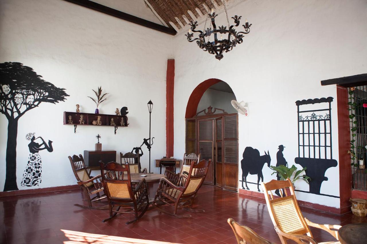 Ferienwohnung Cafe Mompox - Colonial House Exterior foto