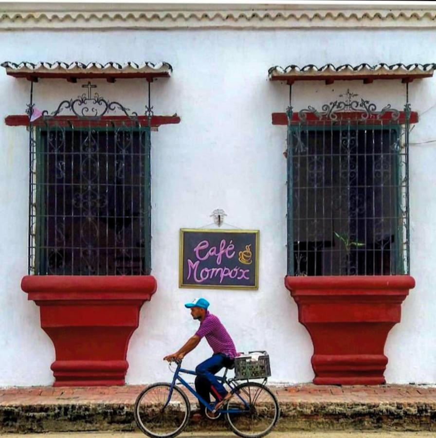 Ferienwohnung Cafe Mompox - Colonial House Exterior foto